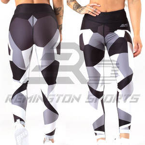 Entrenamiento personalizado de buena calidad Push Up Leggings para mujeres 100% algodón de alta calidad transpirable mujeres Legging - Product Image 1