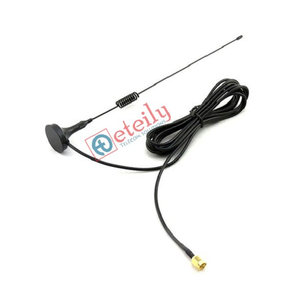 Easy Mount Wi-Fi 6dBi เสาอากาศแม่เหล็กพร้อมสายทองแดงเปลือย RG174 + ขั้วต่อ SMA สำหรับแอพพลิเคชั่นติดตั้งภายนอก/ยานพาหนะ - Product Image 1