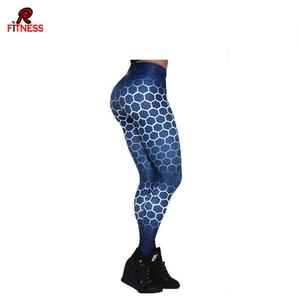 Pantalones de Yoga para Mujer a Precio Razonable, Leggings Deportivos de Cintura Alta con Estampado por Sublimación, Diseño de Logotipo en Relieve, Mallas Deportivas para Mujer - Product Image 2