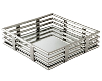 Plateau de service ovale en métal argenté, 8 pièces, outil décoratif de table, grands plateaux avec bordure de Contour irrégulier et ondulée pour le décor de la maison