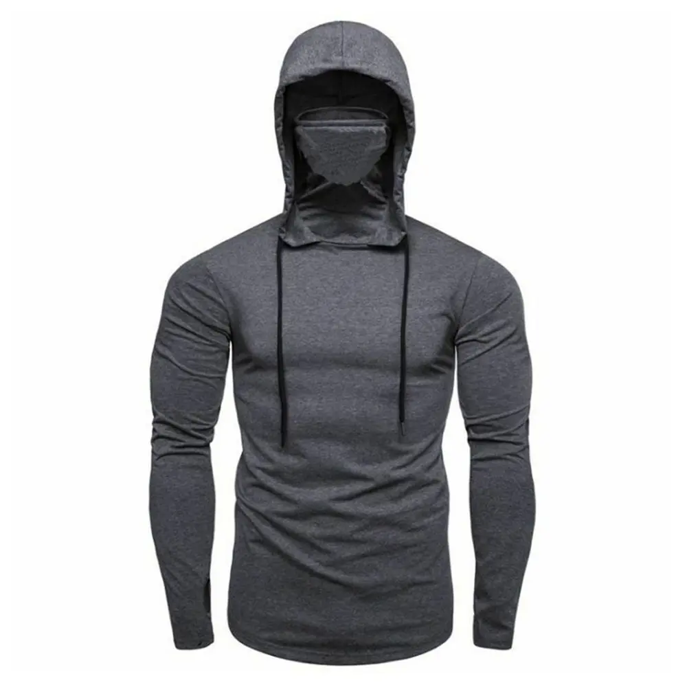 Schnell trocken sport fitness gym hoodie sweatshirt männer einbau plain schweiß anzüge hoodies