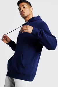 2023 OEM High Quality Pullover Custom Men's Plain <b>Hoodies</b> Wholesale Price Long Sleeve Customized Fleece Winter Sports Man Hoodie - Product Image 4