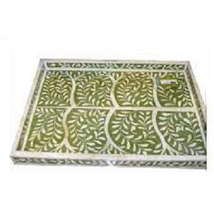 Meilleur plateau pour la cuisine, plateau de service en nacre et en résine MDF, plateaux pour hôtels et restaurants, décoration de la maison - Product Image 3