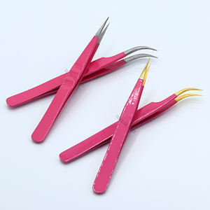 Vetus — pincettes personnalisées pour faux-cils, vente en gros, pince à épiler privée, en acier inoxydable, Isolation, pour Extension de cils - Product Image 4