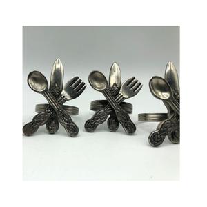 Anillo de servilleta de cubiertos de Venta caliente, soporte de tejido de diseño moderno, accesorios de servilleta de vajilla para uso en restaurante al mejor precio - Product Image 1