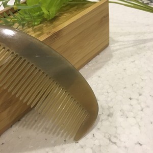The comb is handmade, buffalo's horn 77 - Product Image 4