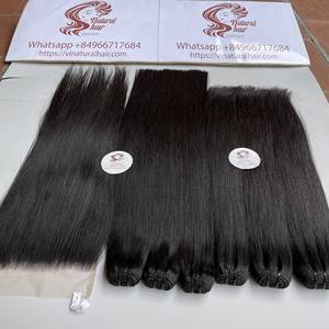 ซูเปอร์ดับเบิลกระดูกตรงสีธรรมชาติผมมนุษย์100เวอร์จินดิบเวียดนามผมซูเปอร์คู่วาดเวียดนามผม - Product Image 5