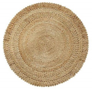 100% ปอกระเจารอบรูปร่างขายทั้งราคาปอกระเจา Placemats ตาราง Placemats บังคลาเทศอัตราการผลิตราคาถูก