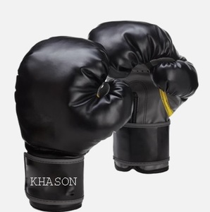 KHASON, MUESTRA CON ENVÍO GRATUITO, NEGOCIABLE, KARACHI, GUANTES DE BOXEO DE CUERO PROFESIONALES DE ALTA CALIDAD, DISEÑO PERSONALIZADO - Product Image 3