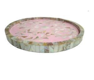 Plateaux de service, chaussure en forme de mère de la perle, artisanat indien, vente en gros, 1 pièce - Product Image 5