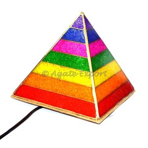Venta al por mayor de piedras preciosas talladas ecológicas, Pirámides de orgón, cristales curativos para la meditación de la riqueza y la decoración del hogar - Product Image 2
