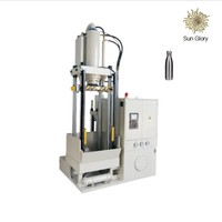 Mesin Pembuat Termos Botol Flask Stainless Steel Sun Glory dengan Teknologi Vacuum Forming Shape Water Bulging