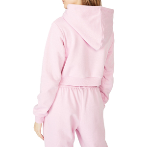 Nouveautés OEM : Collection Hiver – Sweats à Capuche 2 Pièces Couleurs Claires pour Femmes, en Cachemire Tendance avec Contraste de Couleurs - Product Image 3