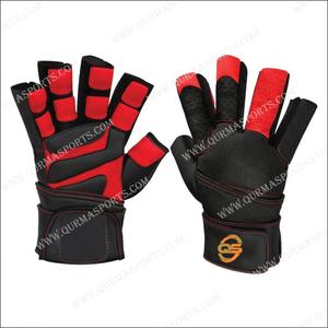 Guantes de gimnasio transpirables de cuero y neopreno para entrenamiento Levantamiento de pesas Culturismo Entrenamiento Fitness - Product Image 2