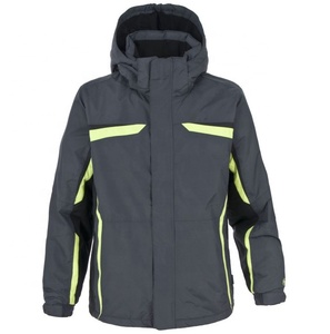 Vestes de ski extérieures imperméables, coupe-vent, doudoune à capuche, course à pied décontractée OEM, vente en gros, hiver personnalisé pour hommes - Product Image 2