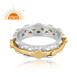 Bague en argent sterling pour femme, unisexe, design fait main, pour femme, cadeau pour elle - Product Image 3