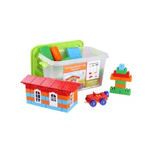 Construction Kit Other Educational Toys Children's "town" (standard) 256 Pcs Wholesale Price Alternativa M6279-2 4,714 RU