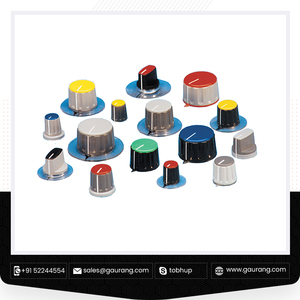 Diseño modular de plástico 28mm Perillas redondas Suministros electrónicos Accesorios - Product Image 4