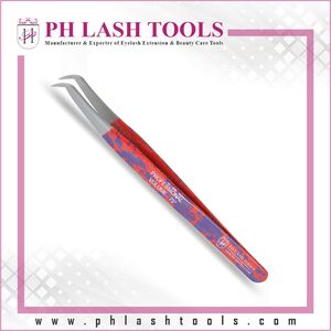 Vetus — pincettes pour Extension de cils, Volume 90 degrés, pince à épiler à pointe étroite pour faux cils, étiquettes personnelles - Product Image 3