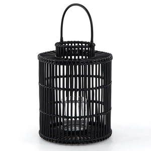 Wholesale Boho Woven <b>Rattan</b> Lampshade Traditional Farmhouse-style Ebony <b>Rattan</b> <b>Pendant</b> Lamp From Vietnam - Product Image 1