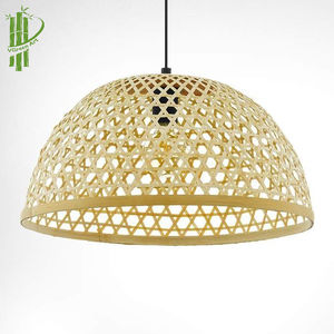 สินค้าแฮนด์เมดไม้ไผ่และหวายธรรมชาติในเวียดนามโคมไฟ Shade รุ่นใหม่ - Product Image 1