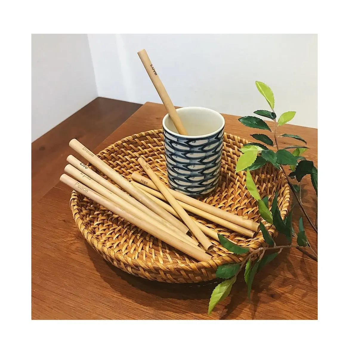 Вьетнамская бамбуковая соломинка ручной работы/100% биоразлагаемая бамбуковая соломинка, конкурентоспособная цена