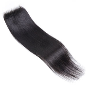 Trama de cabello humano Remy 100% transparente HD de 8 pulgadas al por mayor nuevo HD fino suizo 100% cierre frontal de encaje virgen cutícula alineada - Product Image 3