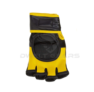 Guantes de boxeo MMA de medio Dedo de calidad superior al mejor precio para adultos para gimnasio Fitness entrenamiento personalizable Etiqueta Privada - Product Image 6