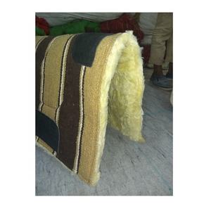 แผ่นรองอานม้าขนสัตว์นิวซีแลนด์ตะวันตกทอมืออย่างดี ทนทาน ลายเรขาคณิต เพิ่มความสบายให้กับม้า ขนาด 32x32 28x28 นิ้ว ขายดีอันดับต้นๆ - Product Image 2