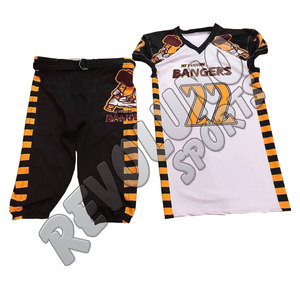 Americano uniforme de fútbol barato sublimados al por mayor de fútbol americano uniforme - Product Image 4