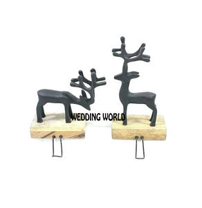 Soporte de media de metal Diseño personalizado Soporte de media de mesa hecho a mano Color personalizado Soporte de media de lujo al por mayor - Product Image 2