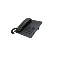 Système téléphonique analogique de base Téléphones filaires Fonctionnalité de bureau d'hôtel Téléphone de base Ligne fixe PH655 Téléphone intégré