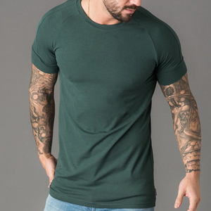 Custom design crewneck slimfit gym <b>builders</b> casual comfortable T-shirt custom apparel - Product Image 6