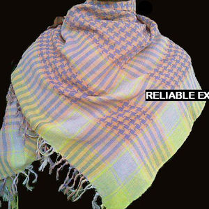 Bufanda de algodón étnica de verano de varios estilos Lona inspirada en la moda árabe para chales y bufandas - Product Image 2