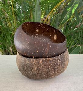 Norme d'exportation de haute qualité Vietnam artisanat vaisselle produits bol de coquille de noix de coco pour la nourriture - Product Image 3