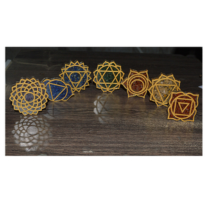 2023 Seven Chakra Orgone <b>Coaster</b> Set - Product Image 1