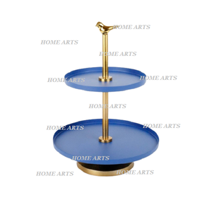 Support à gâteau en fer et en métal de conception unique, fait à la main, taille et forme personnalisées, support de service pour gâteau et dessert en Inde - Product Image 3