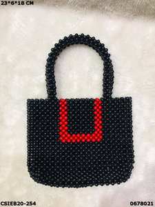 Sac exclusif fait à la main pour femmes | Sacs de perles de soirée de créateur faits à la main - Product Image 5