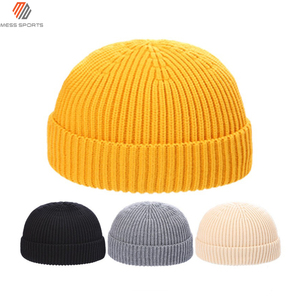 Chapeaux en tricot à logo privé MESS SPORTS, design OEM tendance, 100% acrylique, unisexe, streetwear, sport, hiver - Product Image 4