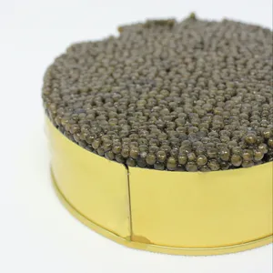 Caviar stagoût blanc durable de haute qualité, 250gr, étain, fabriqué en italie