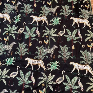 ผ้าฝ้ายอินเดียทำมือขายส่ง ผ้าพิมพ์ลายด้วยมือแบบ Sanganeri จากเมือง Jaipur วัสดุผ้าสำหรับตัดเย็บเสื้อผ้า - Product Image 4