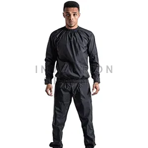 Fitness Exercise Gym Jacket Pant Workout Suits Sweat Sauna Suits Weight Loss Gym Exercise for Men and Women