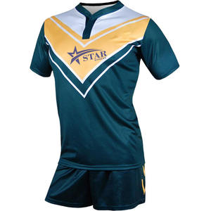 Uniforme de rugby transpirable completamente sublimado de moda para adultos Ropa deportiva cómoda - Product Image 5