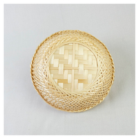 Panier en bambou rectangulaire fait à la main naturel tissé cylindre bambou grand panier en osier avec couvercle pour stockage ou affichage rotin