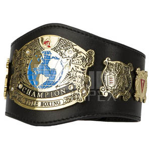 Cinturón de alto nivel con placas de oro pesado, cinturones de lucha libre, boxeo, artes marciales - Product Image 6