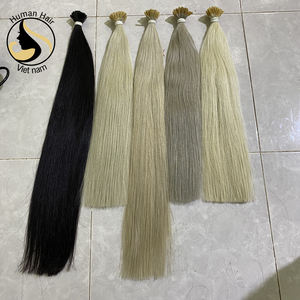 100% Remy Pleine Russe Cuticules de Cheveux Humains Extensions 0.5 g/s 1 g/s 100 Brins JE V U Bout PLAT Pré Bond plat Pointe en Extensions de Cheveux - Product Image 1