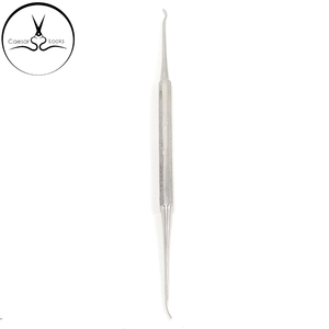 Curete de manicura con Logo personalizado, Lima de Metal, raspador de uñas de acero inoxidable, herramienta de manicura, empujador de uñas de alta calidad, venta al por mayor - Product Image 4