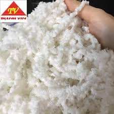 Fibre Discontinue de Polyester Recyclé Déchets De Fils De Polyester - Product Image 2