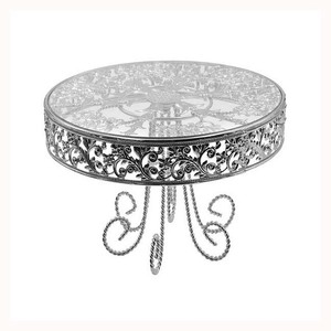 Soporte multifuncional para servir pasteles de grado hotelero de lujo, herramienta de pastel de decoración de Metal de alta calidad estándar con frutas de mesa - Product Image 1