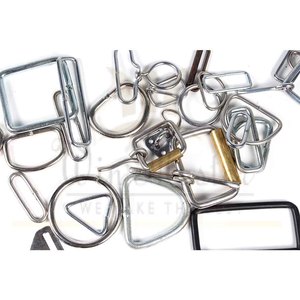 Hebilla de cinturón de acero inoxidable, hebilla de giro de latón - Product Image 6